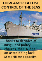 America depends on ocean shipping. About 80 percent of its international trade by weight traverses the seas. The U.S. needs ships to deliver nearly 90 percent of its armed forces’ supplies and equipment, including fuel, ammunition, and food. Commercial shipyard capacity is essential for surge construction of warships and sealift-support ships that transport equipment and troops in times of national emergency.